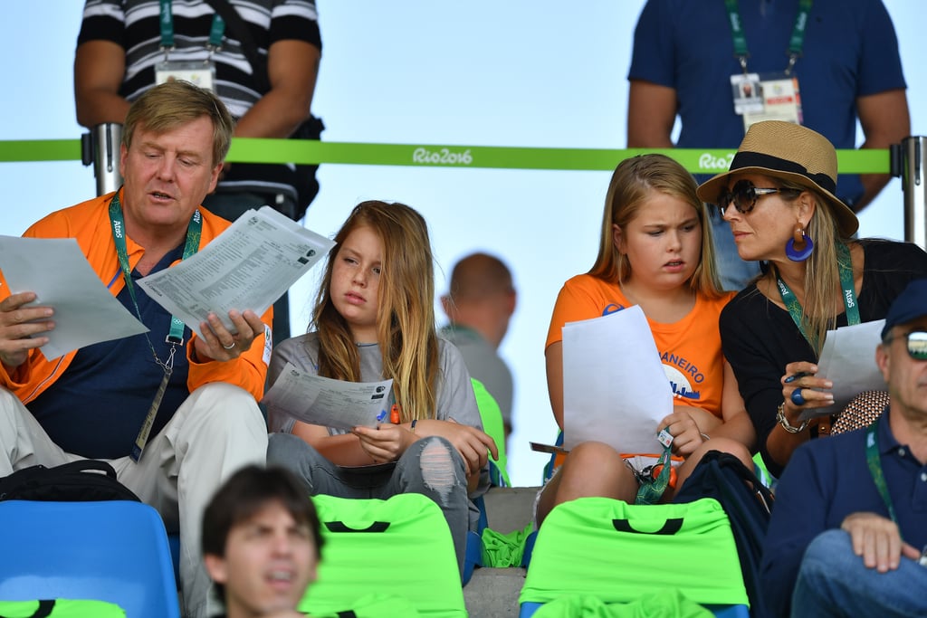Queen Maxima's Accessories at the Summer Olympics 2016