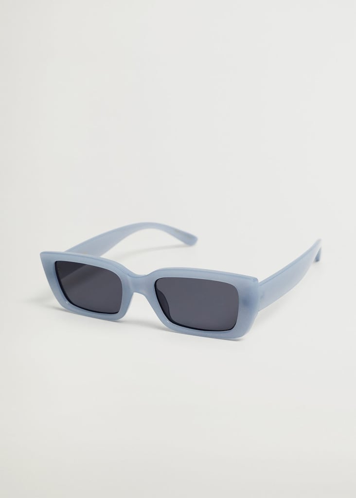 Mango Squared Frame Sunglasses