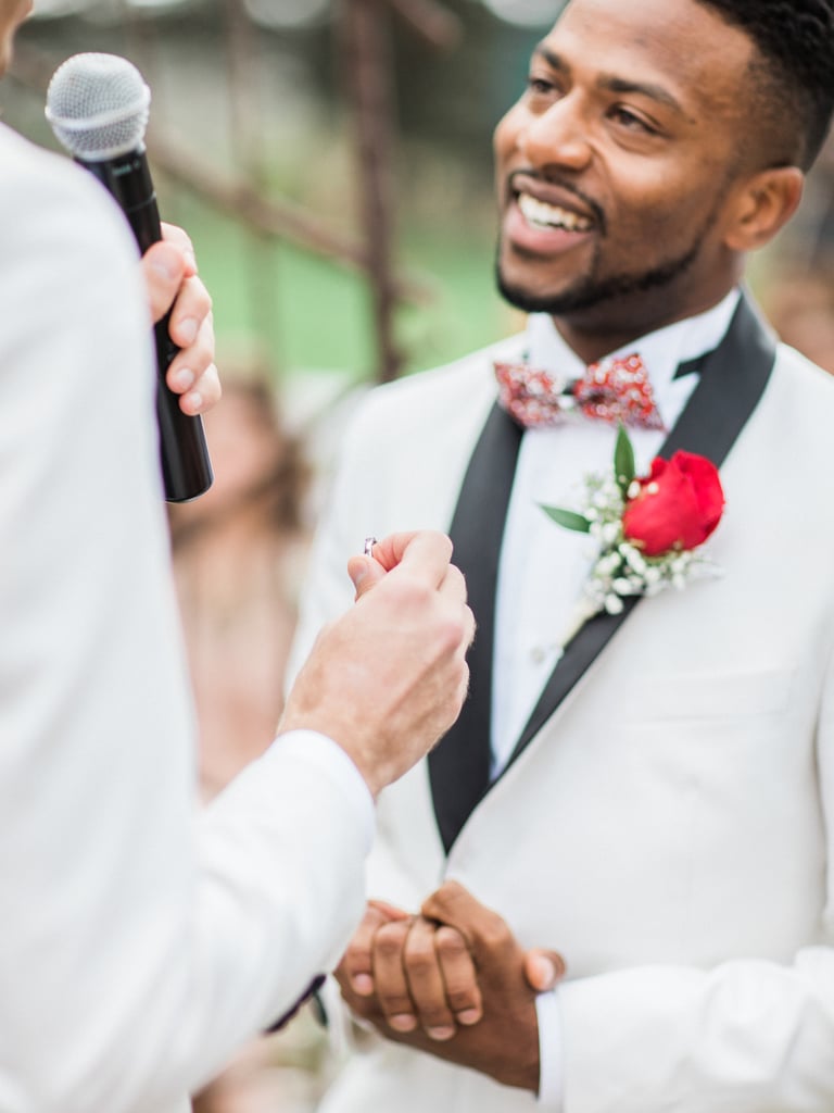 Groom Sees Color For the First Time at His Wedding