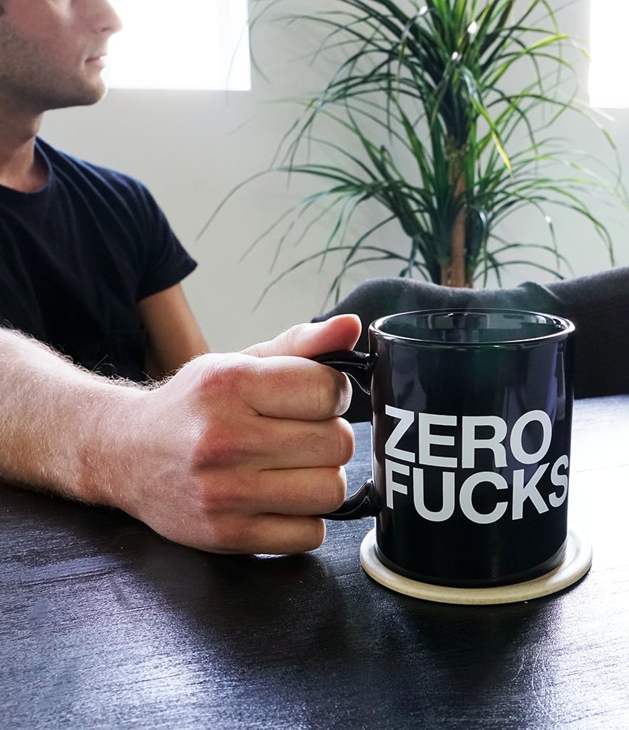 "Zero F*cks" Bethenny Mug ($16)