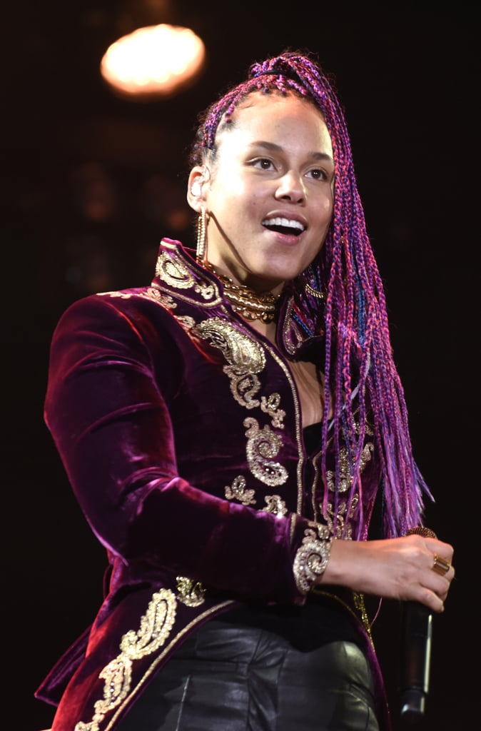 Alicia Keys at the Concert For UCSF Benioff Children's Hospital in 2017