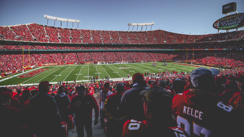 Kansas City Chiefs Stadium Zoom Background | Download Free Super Bowl Zoom Backgrounds