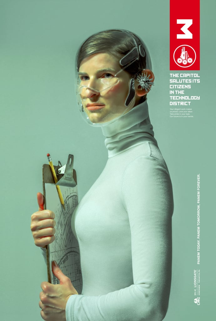 Mockingjay District Heroes Collection Posters