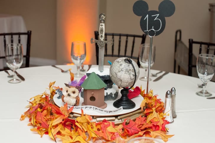 Fall Wedding With Disney Centerpieces Popsugar Love And Sex Photo 37 1823