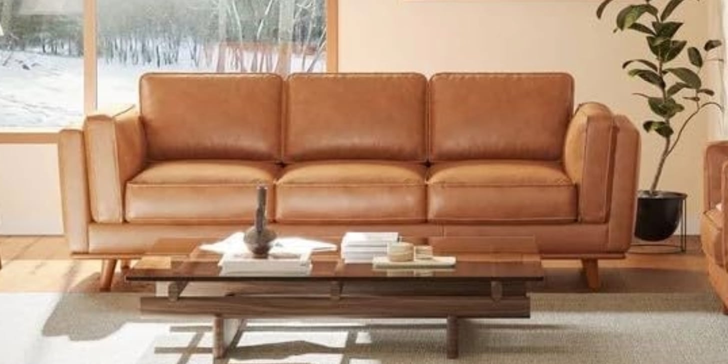 15 Leather Couches That Will Make Over Your Living Room