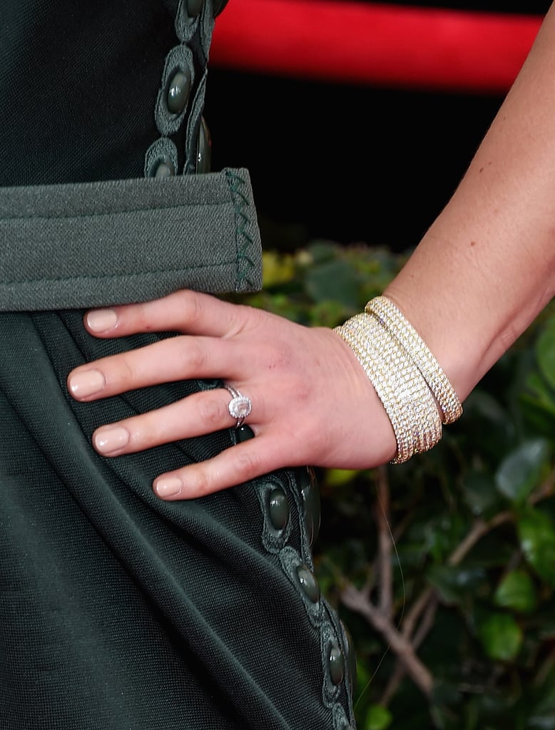 Claire Danes brought an elegant touch to her avant-garde Marc Jacobs dress with Norman Silverman diamonds.