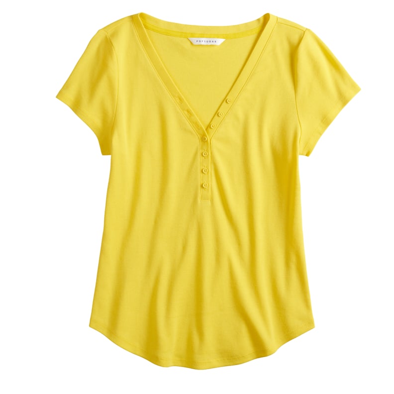 POPSUGAR Henley Tee