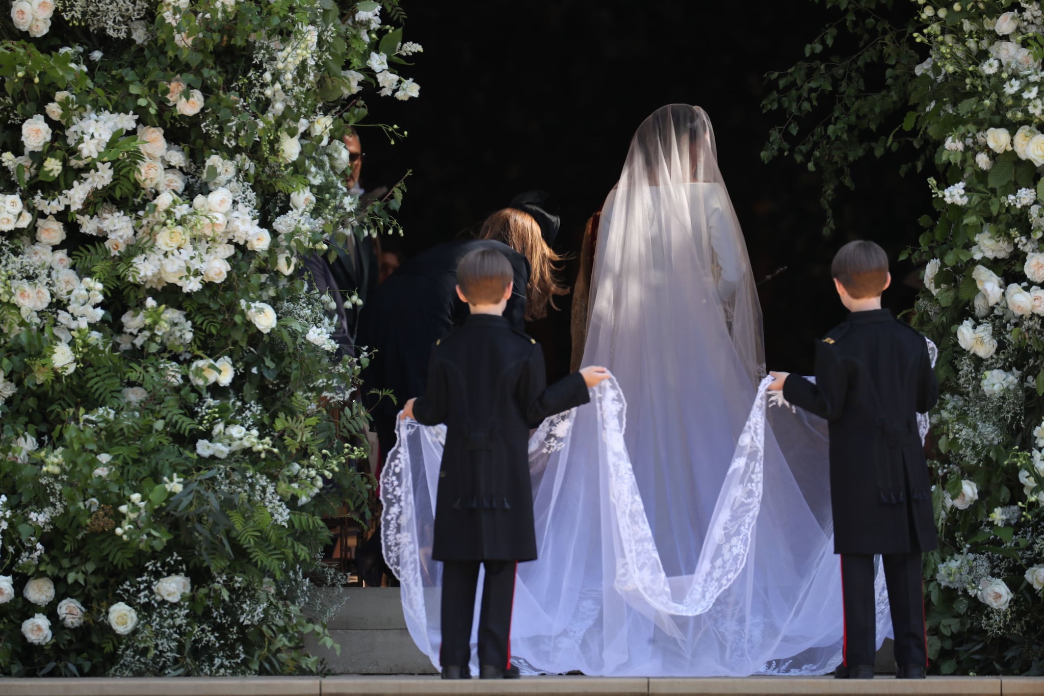 Meghan Markle S Royal Wedding Veil Special Meaning Popsugar Celebrity Australia Photo 7