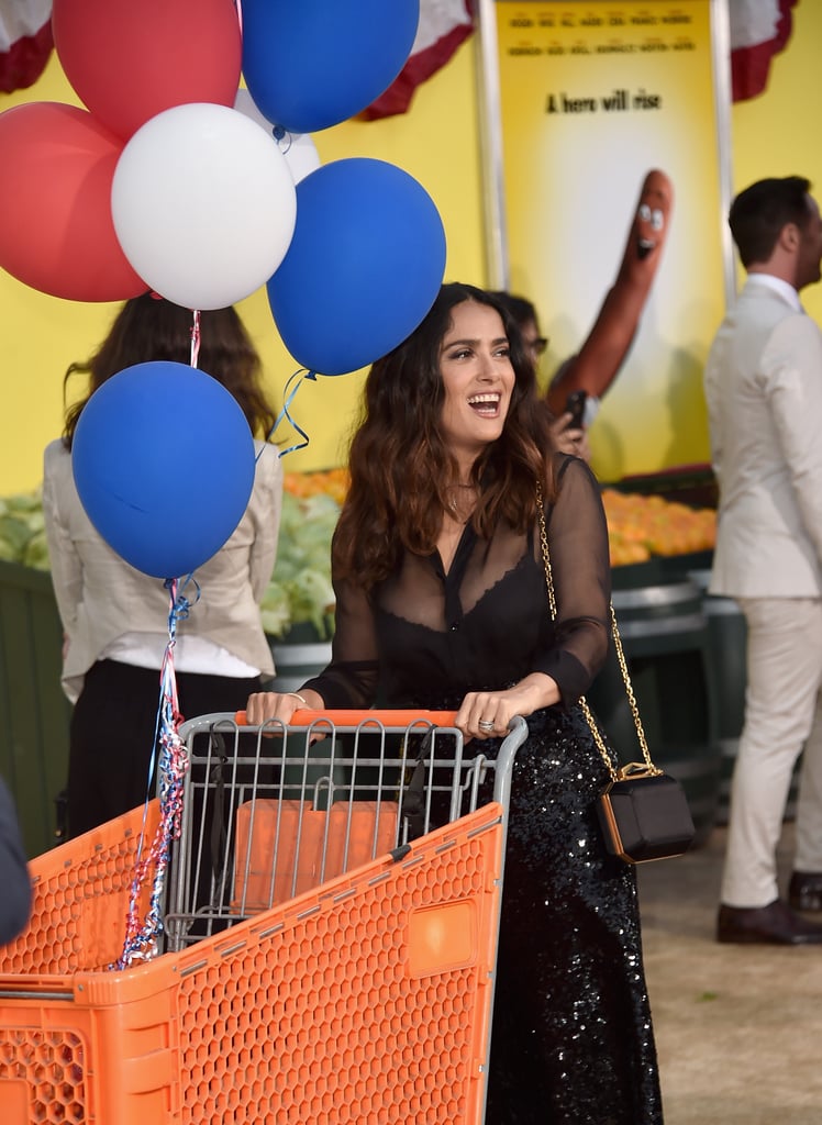 Salma Hayek at the Sausage Party Premiere August 2016