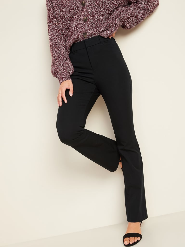 Old Navy All-New High-Waisted Pixie Full-Length Flare Pants
