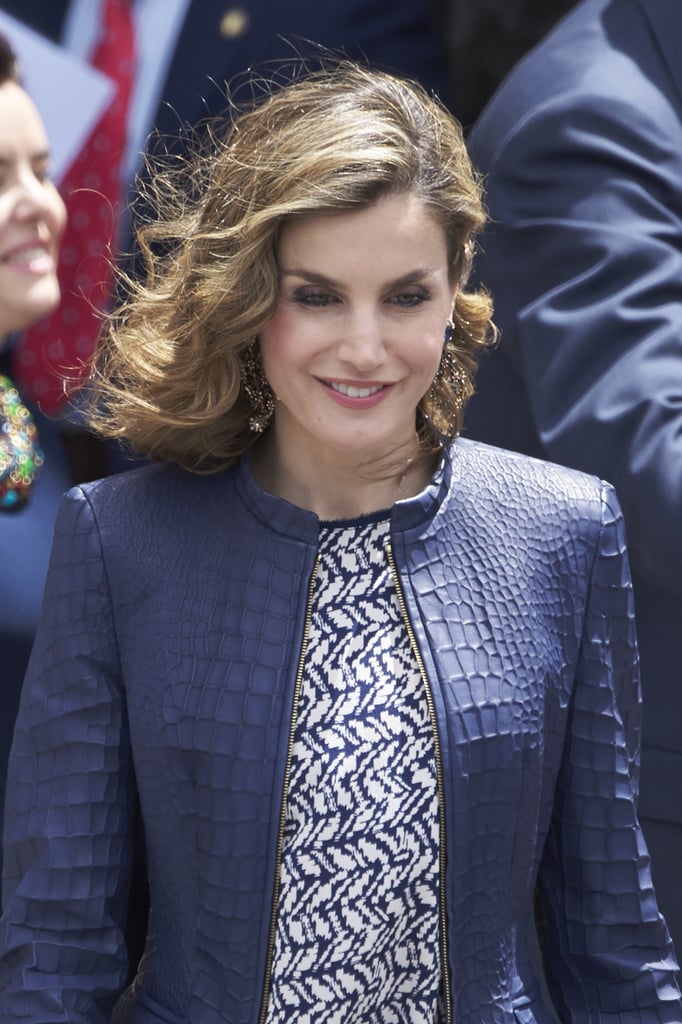 Queen Letizia's Crocodile Suit at the Prado Museum