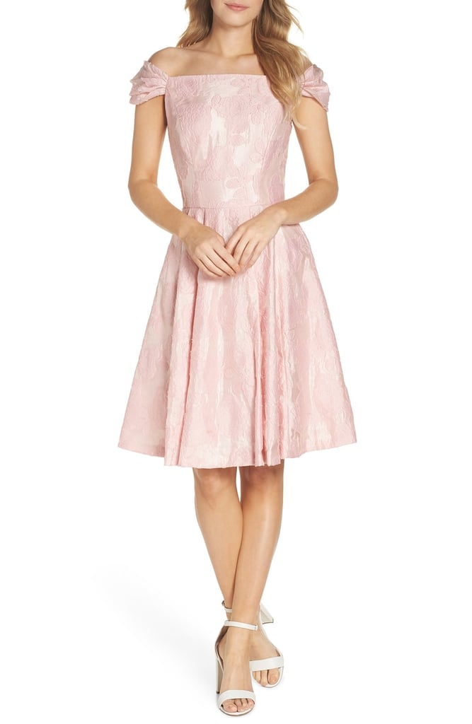 Gal Meets Glam Collection Augusta Off-the-Shoulder Dress