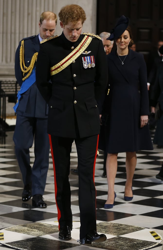 Kate Middleton and Prince William at St. Paul's Cathedral