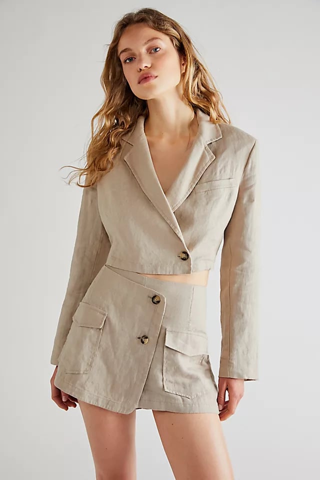 A Skort Suit: Free People Slice Of Action Skort Suit