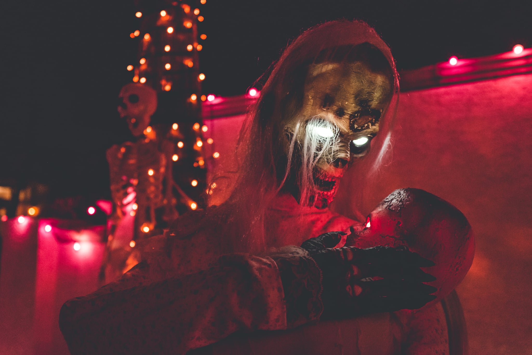 Horror Nights Zoom Virtual Background Halloween : Download Free
