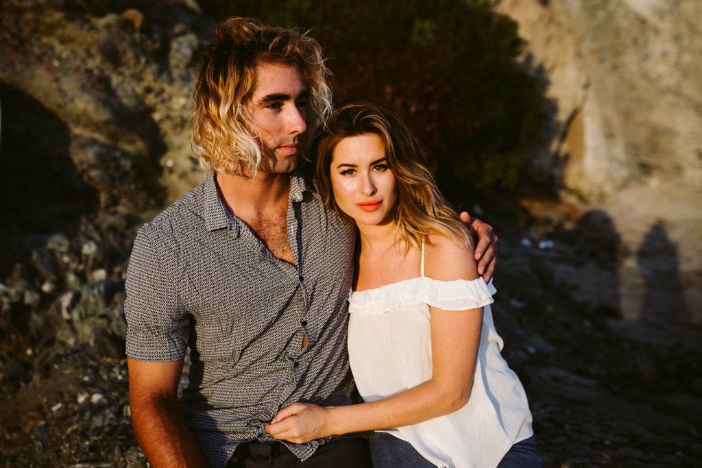 California Beach Engagement Shoot