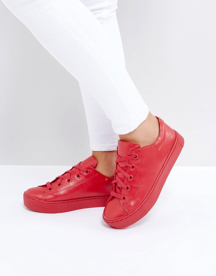 Monki Lace-Up Sneaker