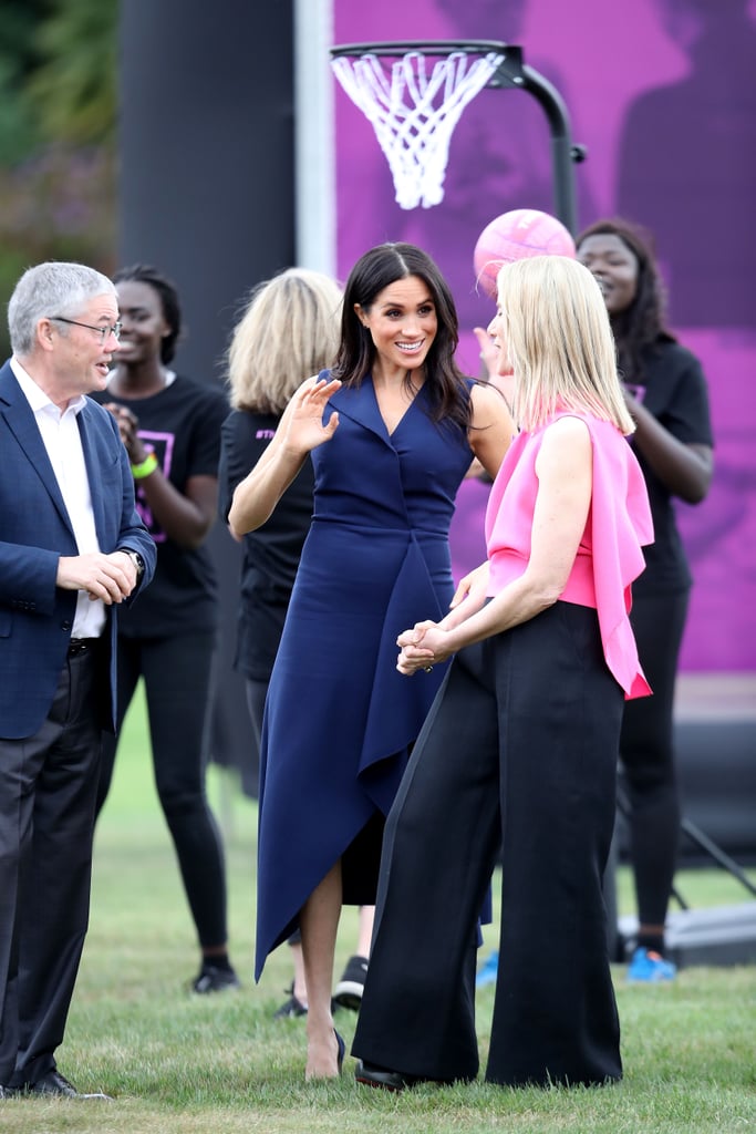 Meghan Markle Wears Dion Lee Dress October 2018