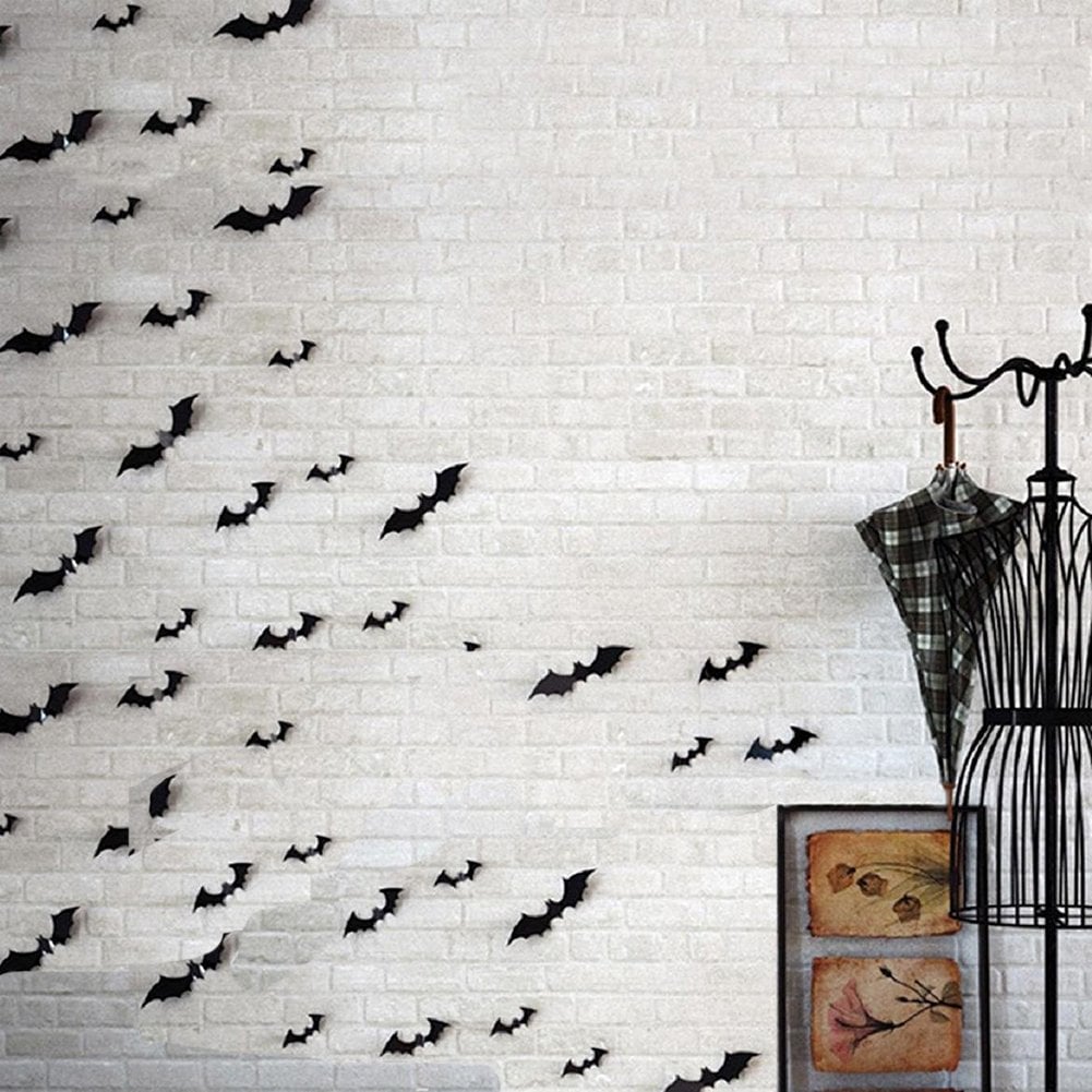 HOZZQ Scary Bats Wall Decal Stickers