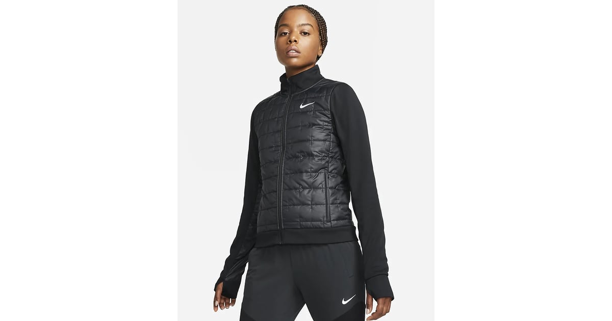 nike therma essential running jacket