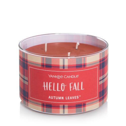 Autumn Leaves 3-Wick Tumbler Candle