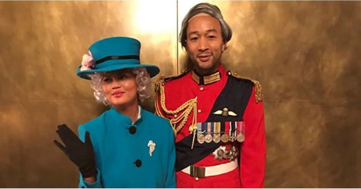 Chrissy Teigen And John Legend Royal Halloween Costumes 2018 Popsugar Celebrity