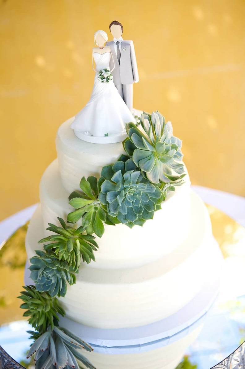 Summery Wedding Cake