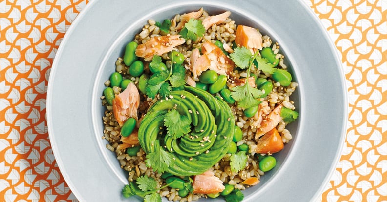 Avocado Salmon Rice Bowl