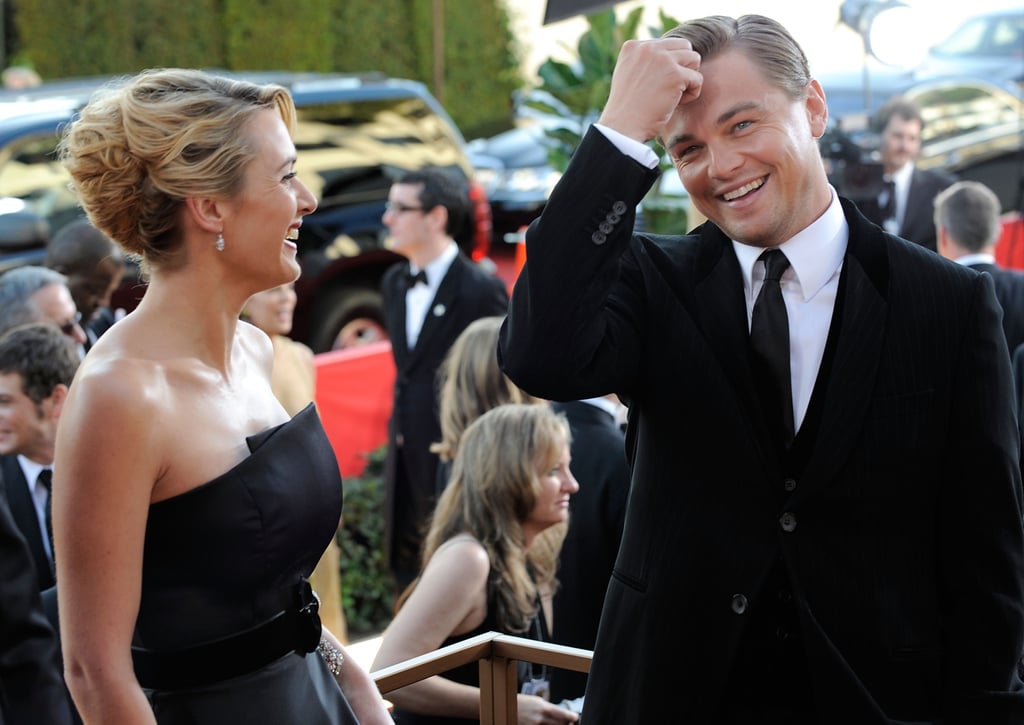 The adorableness didn't stop there, since Leo gushed to Ryan Seacrest on the 2009 Golden Globes red carpet: "We've been great friends for a long period of time. We were actively looking for something to do together. It felt really natural. She's my homie."

Things got even sweeter inside the show, when Kate won for her role in Revolutionary Road and included a heartfelt message to Leo in her acceptance speech.