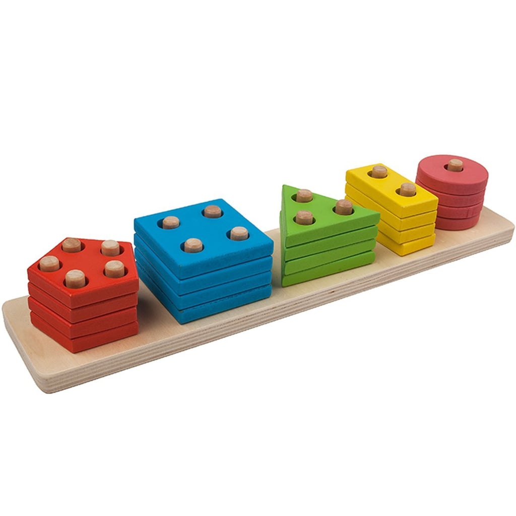 BettRoom Wooden Shapes Sorter