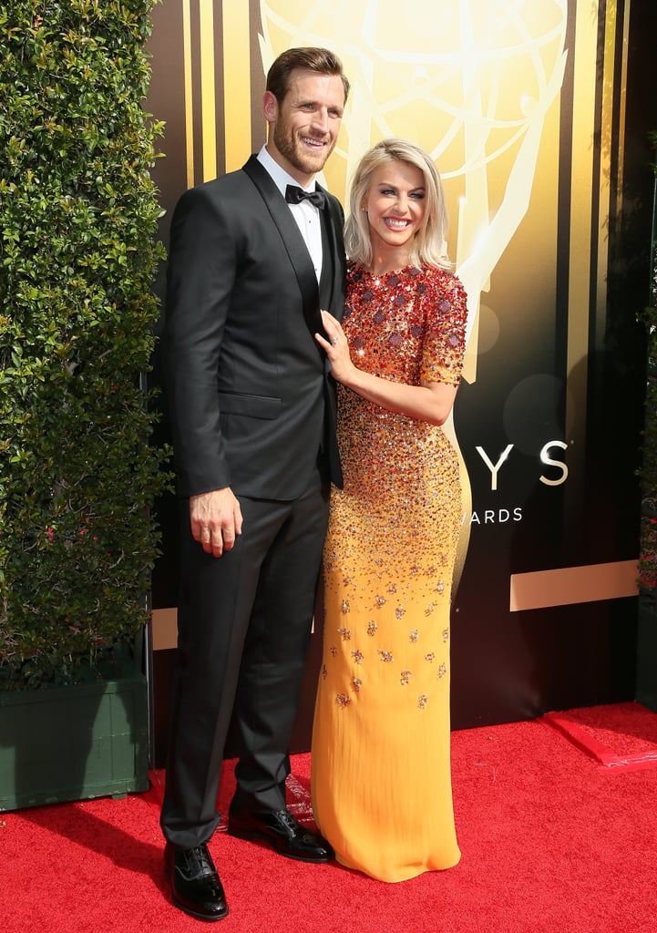 Julianne Hough and Brooks Laich at the Creative Arts Emmys