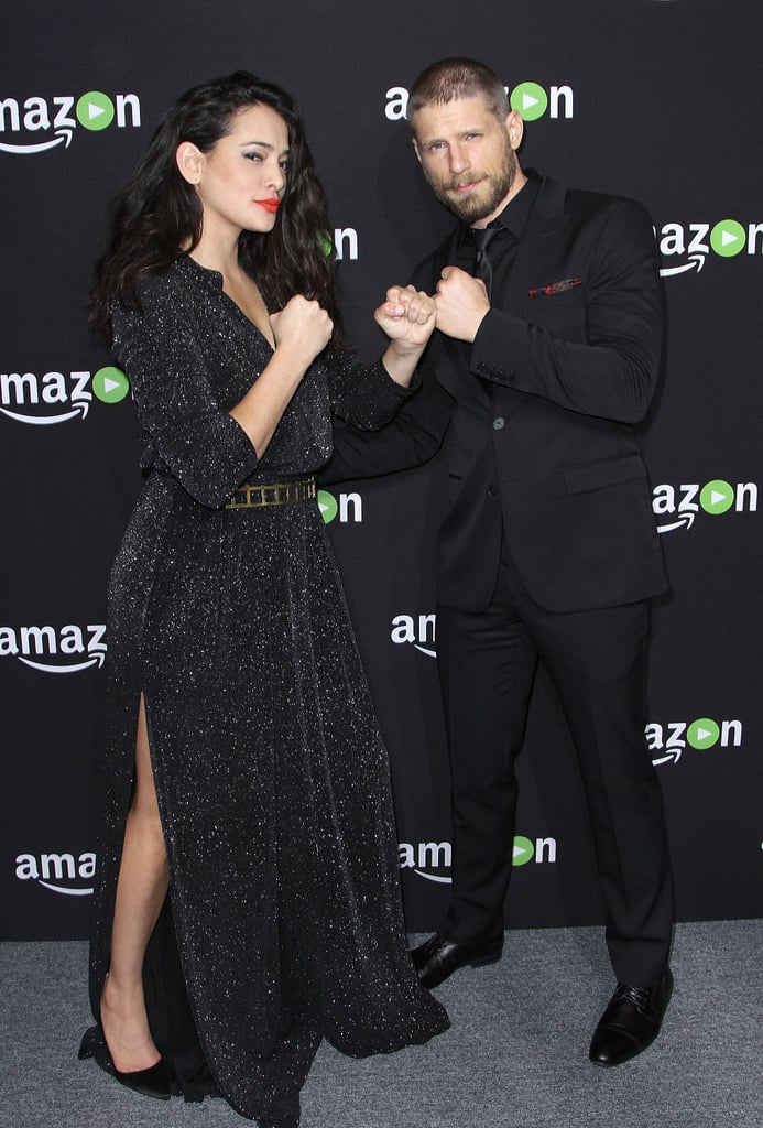 Pictured: Natalie Martinez and Matt Lauria