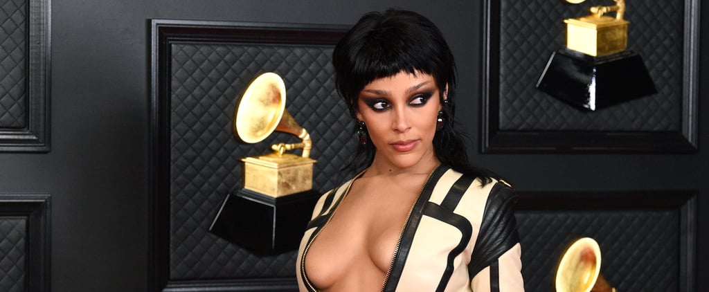 Doja Cat Wore a Mullet Haircut at the 2021 Grammys