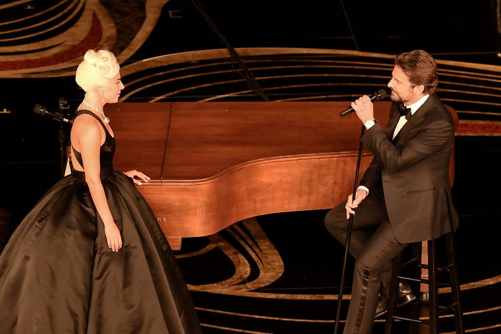 Lady Gaga and Bradley Cooper at the Oscars 2019 POPSUGAR Celebrity
