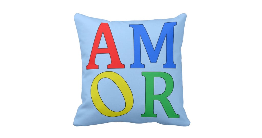 Colorful Amor Pillow