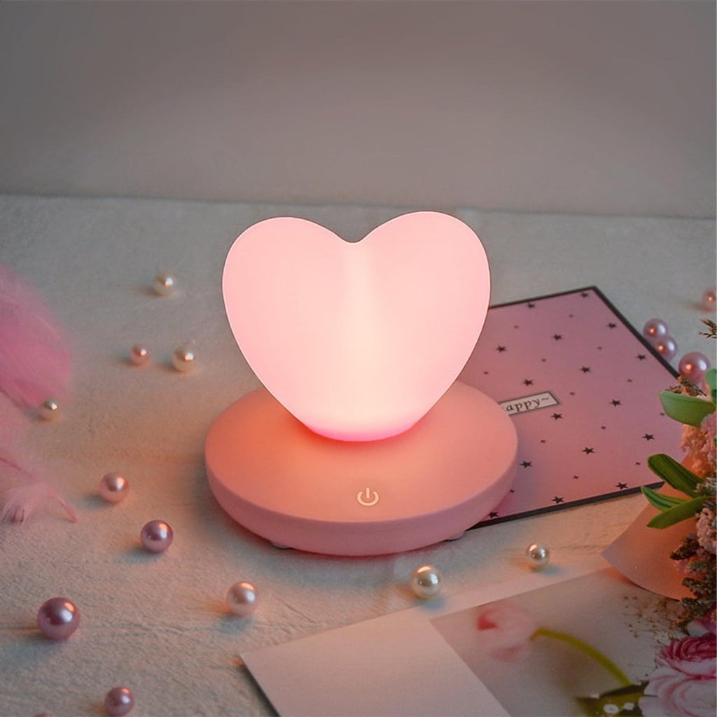 Silicone Heart Lamp