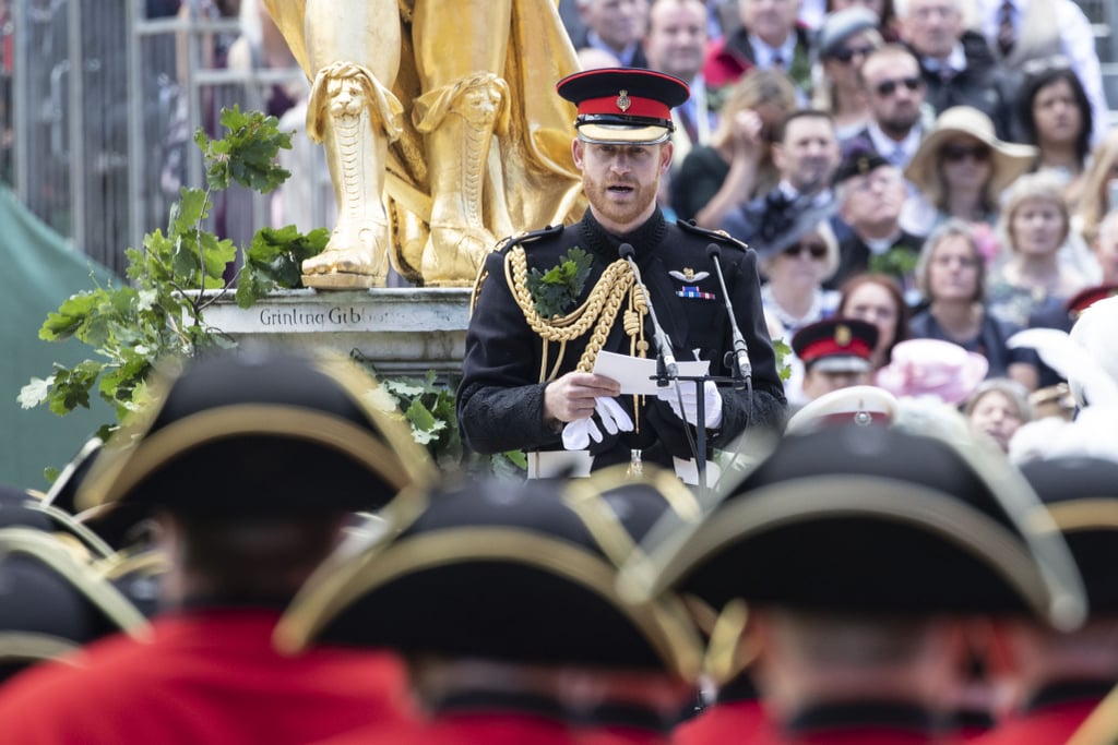 Prince Harry at the Founder's Day Parade June 2019