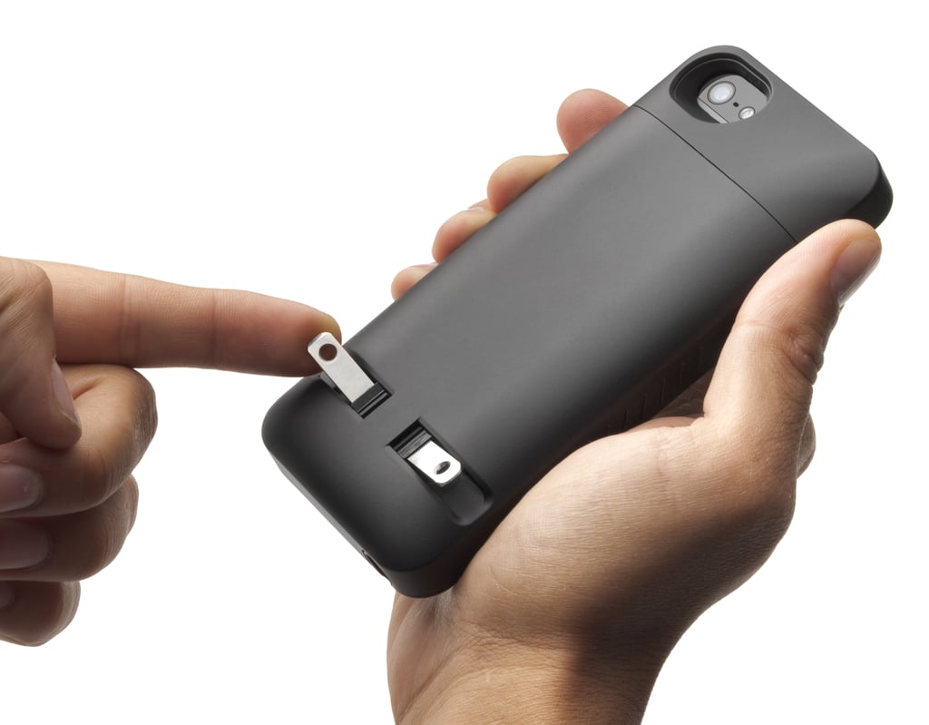 Why hasn't anyone thought of this before? PocketPlug case ($70) was made so you never have to deal with a dead phone again.