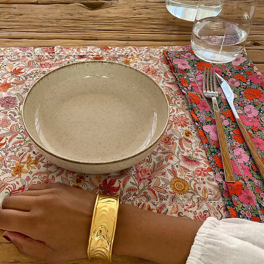 Patterned Place Mats: J.Crew x Liberty Set-of-Four Placemats