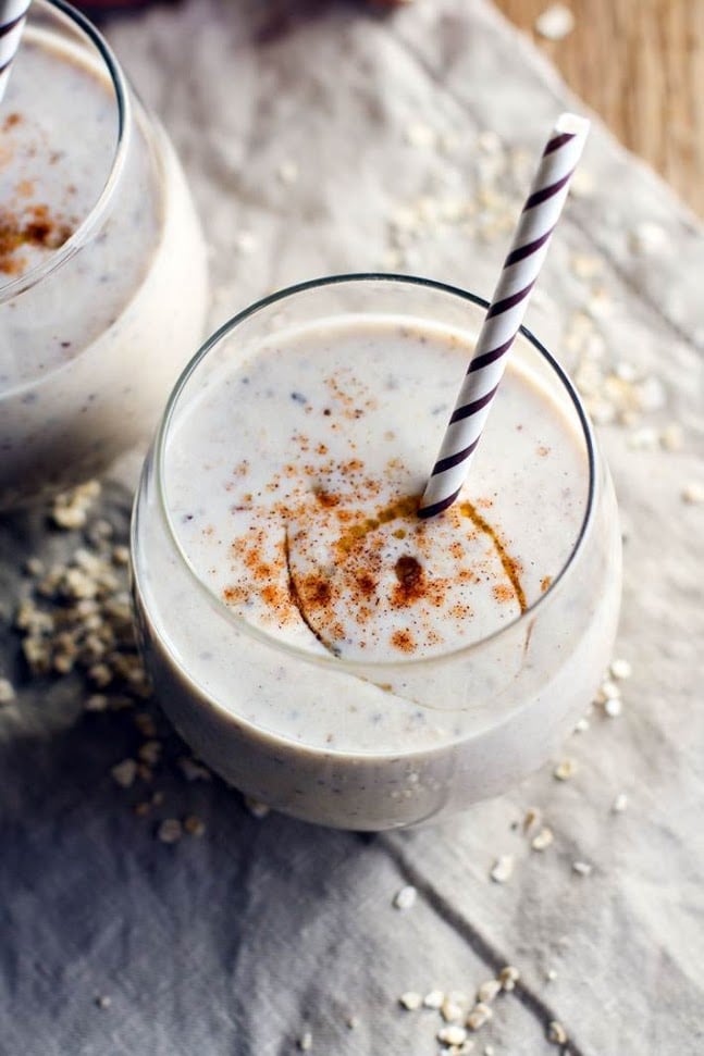 Pear Overnight Oatmeal Crisp Smoothie