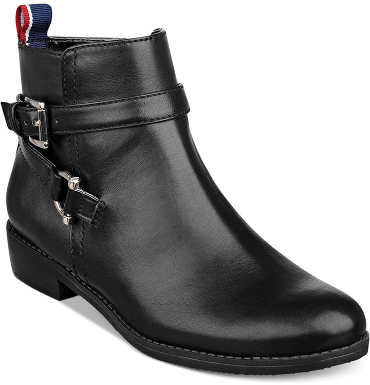 tommy hilfiger buckle bootie