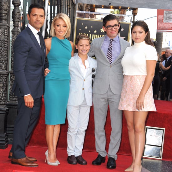 Kelly Ripa Hollywood Walk of Fame Pictures