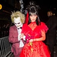 "It's Showtime!" Bella Hadid and The Weeknd Totally Nailed Their Beetlejuice Costumes