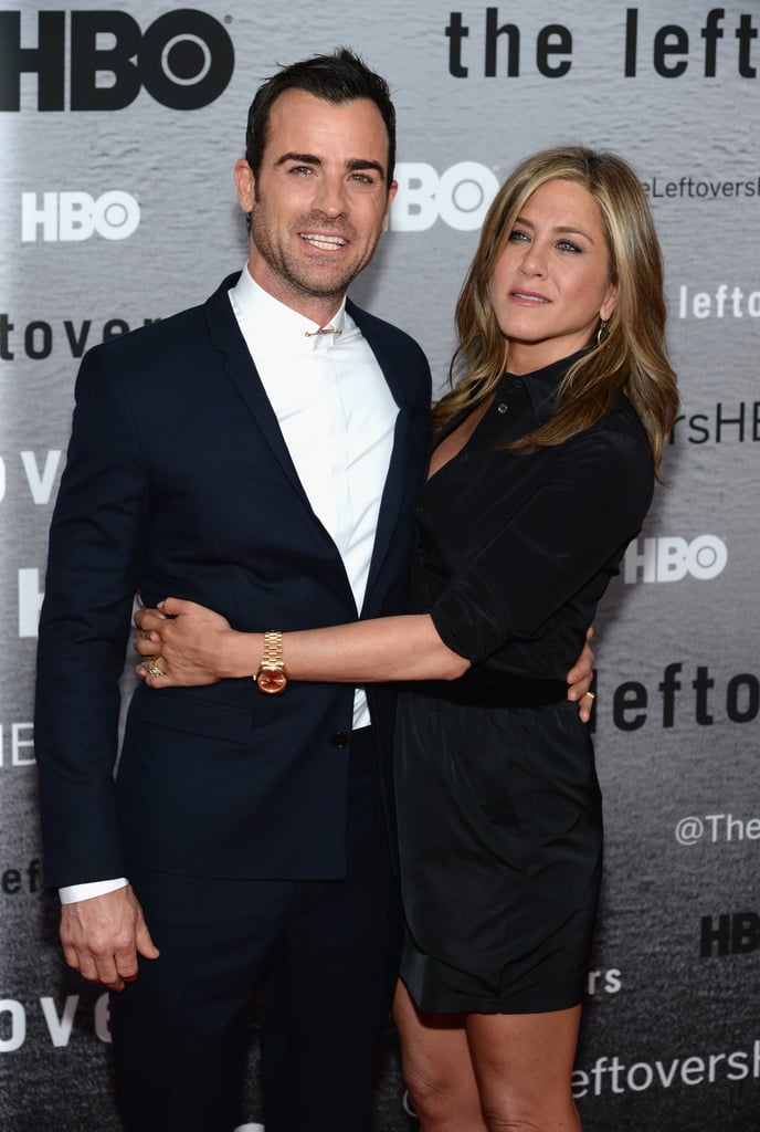 Justin Theroux and Jennifer Aniston The Leftovers Premiere