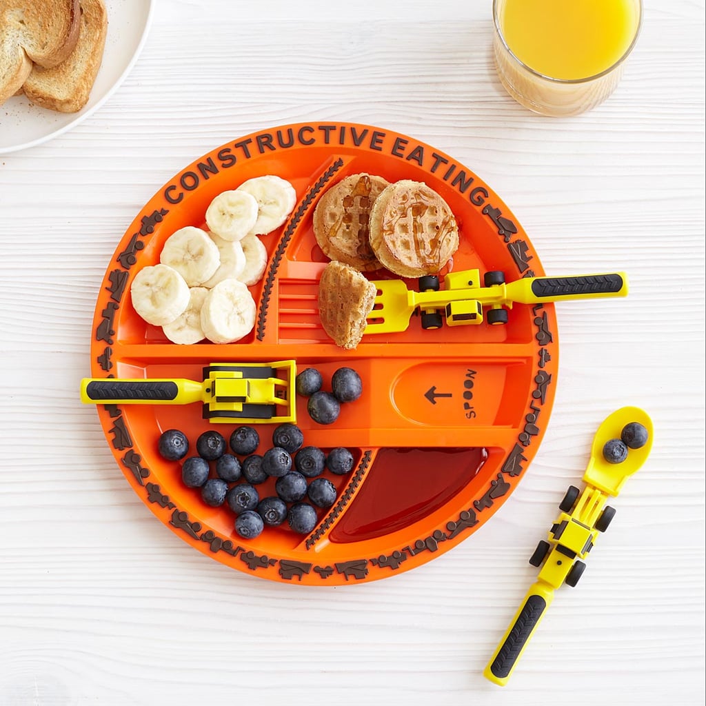 Construction Plate and Utensils