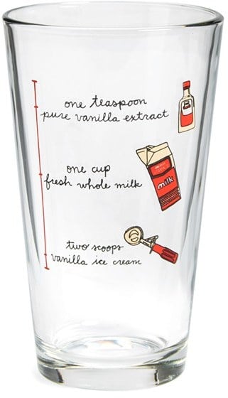 Fishs Eddy Milkshake Glass ($8)