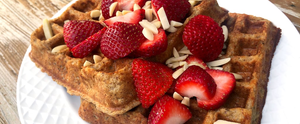 Vegan Whole Wheat Protein Waffles