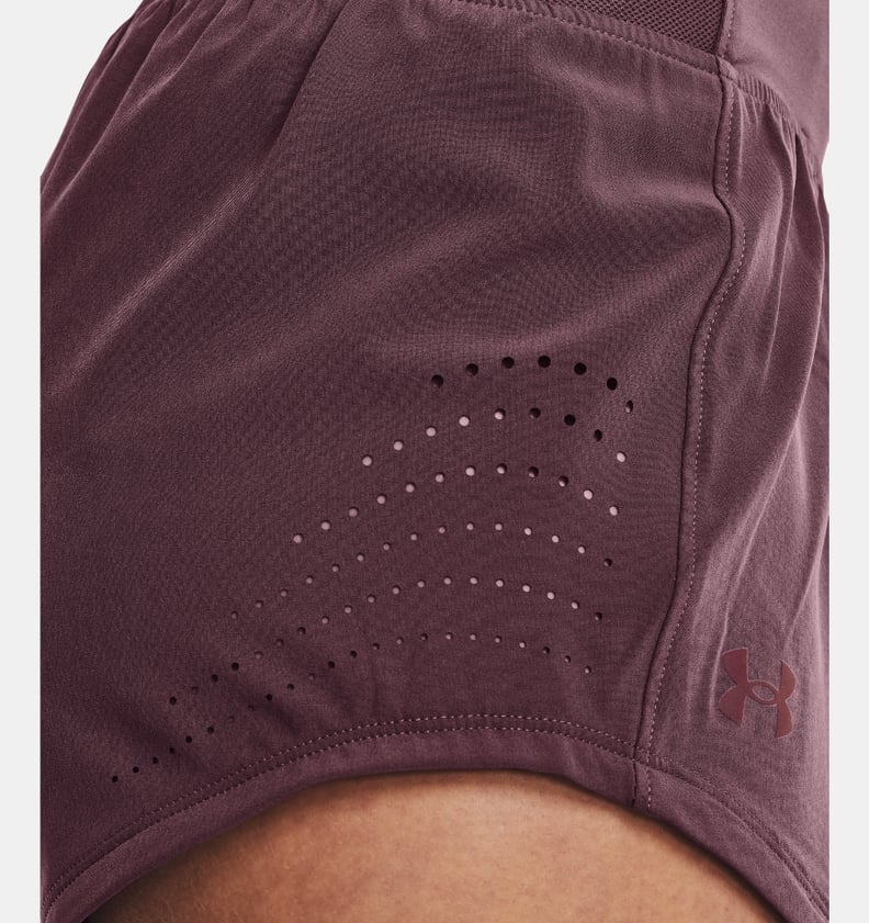 Women's UA Speedpocket Shorts: Laser Perforations