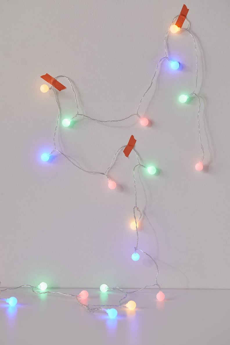 Rainbow Holiday String Lights