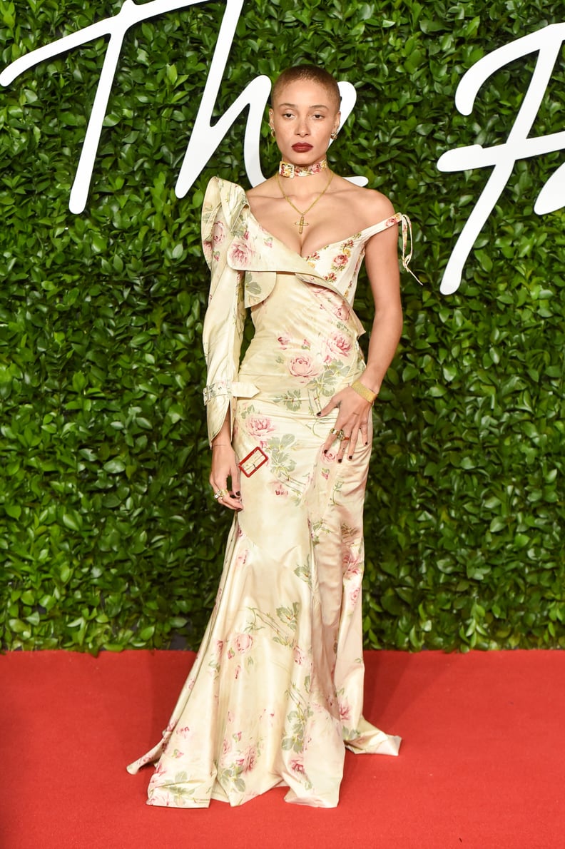 Adwoa Aboah at the British Fashion Awards 2019